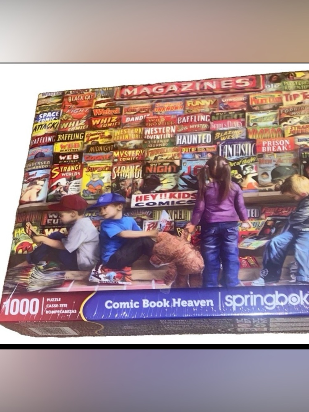 Comic Book Heaven 1000 Piece Puzzle Springbok